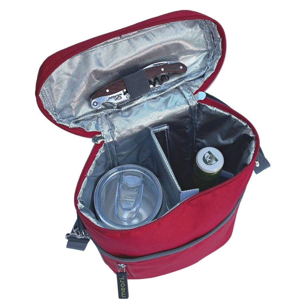 meori Inc - Insulated 2-Bottle Wine Tote