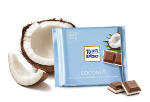 Ritter Sport Kokos / Coconut Bar, 100g