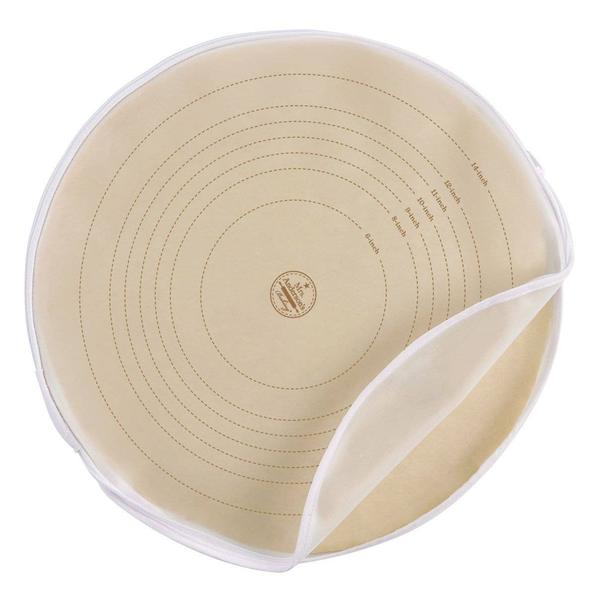 Mrs. Anderson's Baking Silicone Pie Crust Maker Bag, 16.5in