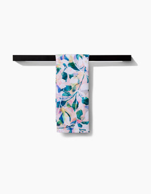 Geometry - Painted Foliage Tea Towel