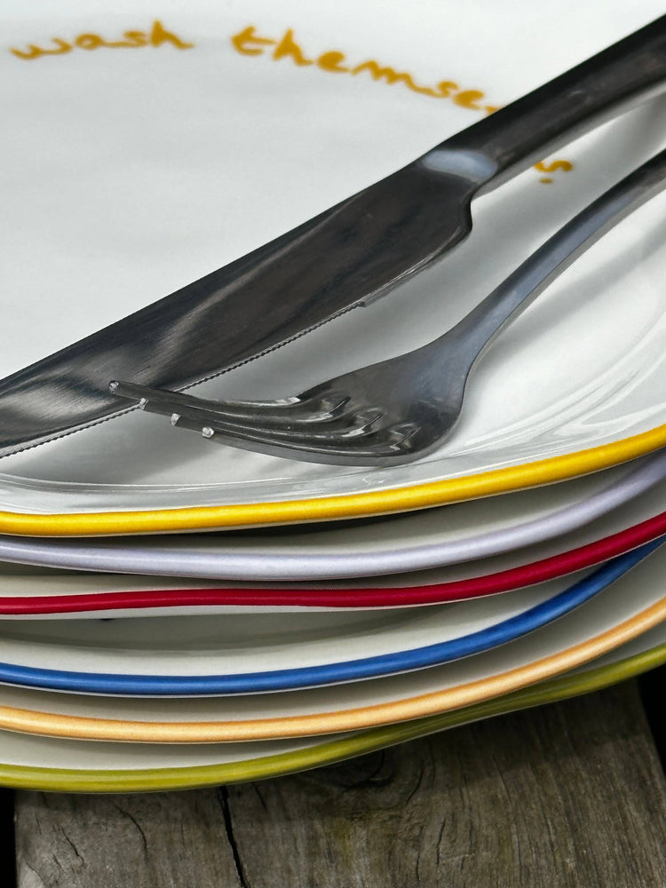 MÆGEN - Statement Plate - 'good food and good company.'