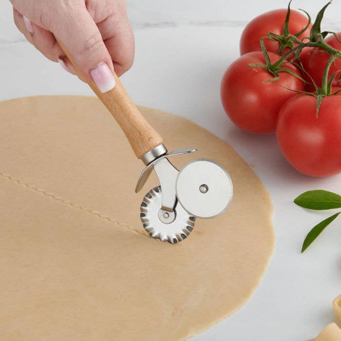 HIC - Harold Import Co. - Fantes Double Pastry Ravioli Pasta Dough Cutter Crimper