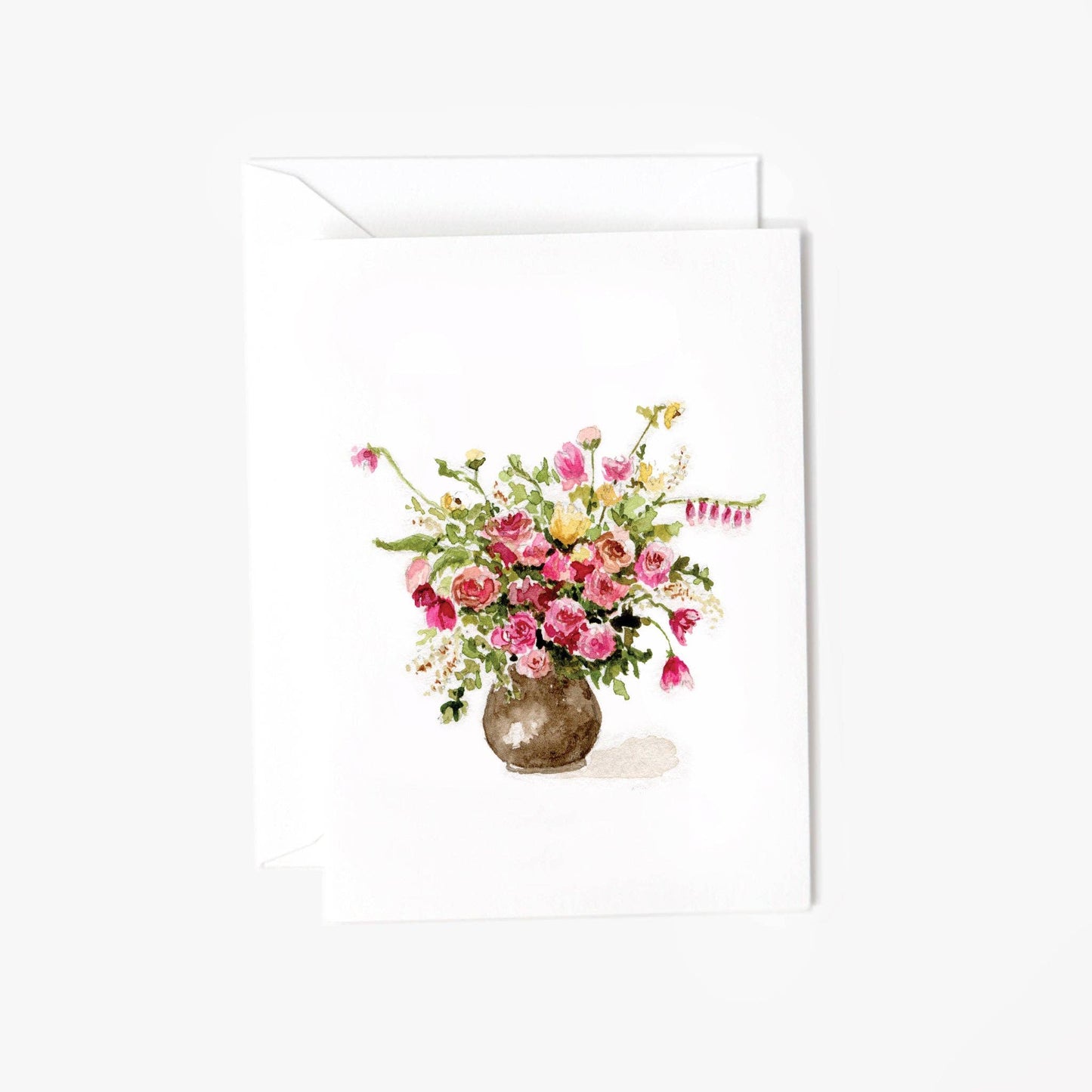 emily lex studio Rose Bouquet Mini Notecard