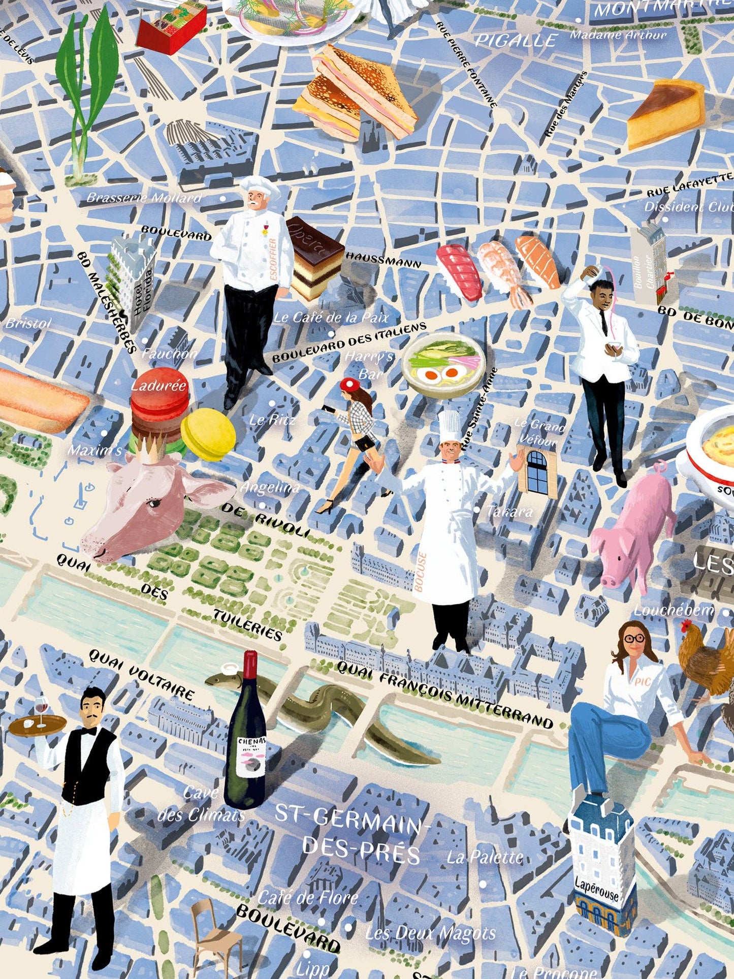 Water & Wines - Gourmet Puzzle - Paris