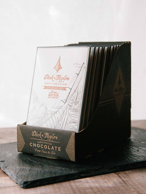 Dick Taylor Craft Chocolate - Brown Butter w/ Nibs & Sea Salt 73% Dark Chocolate