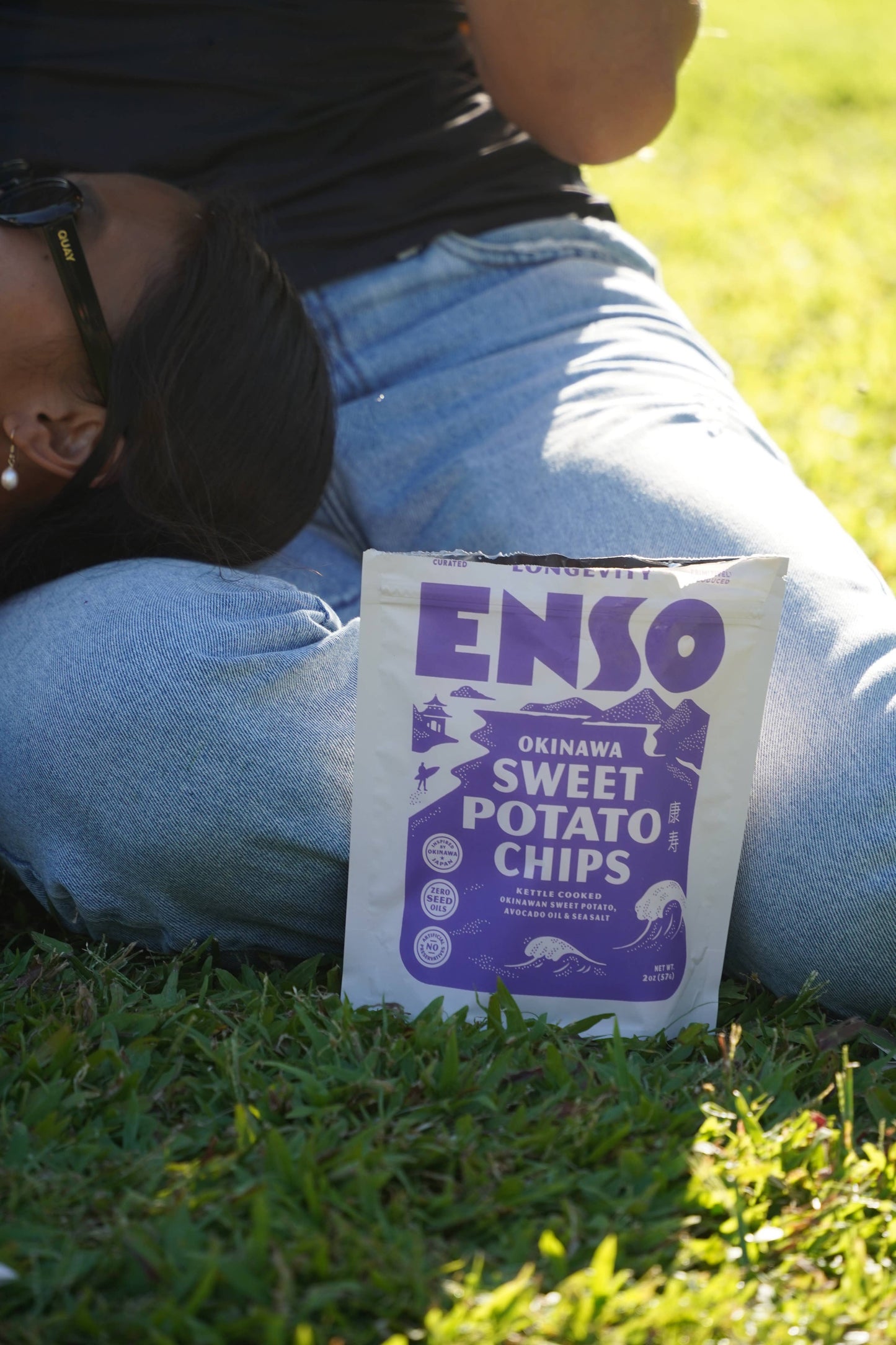 Okinawan Sweet Potato Chips, Sea Salt