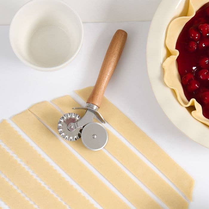 HIC - Harold Import Co. - Fantes Double Pastry Ravioli Pasta Dough Cutter Crimper