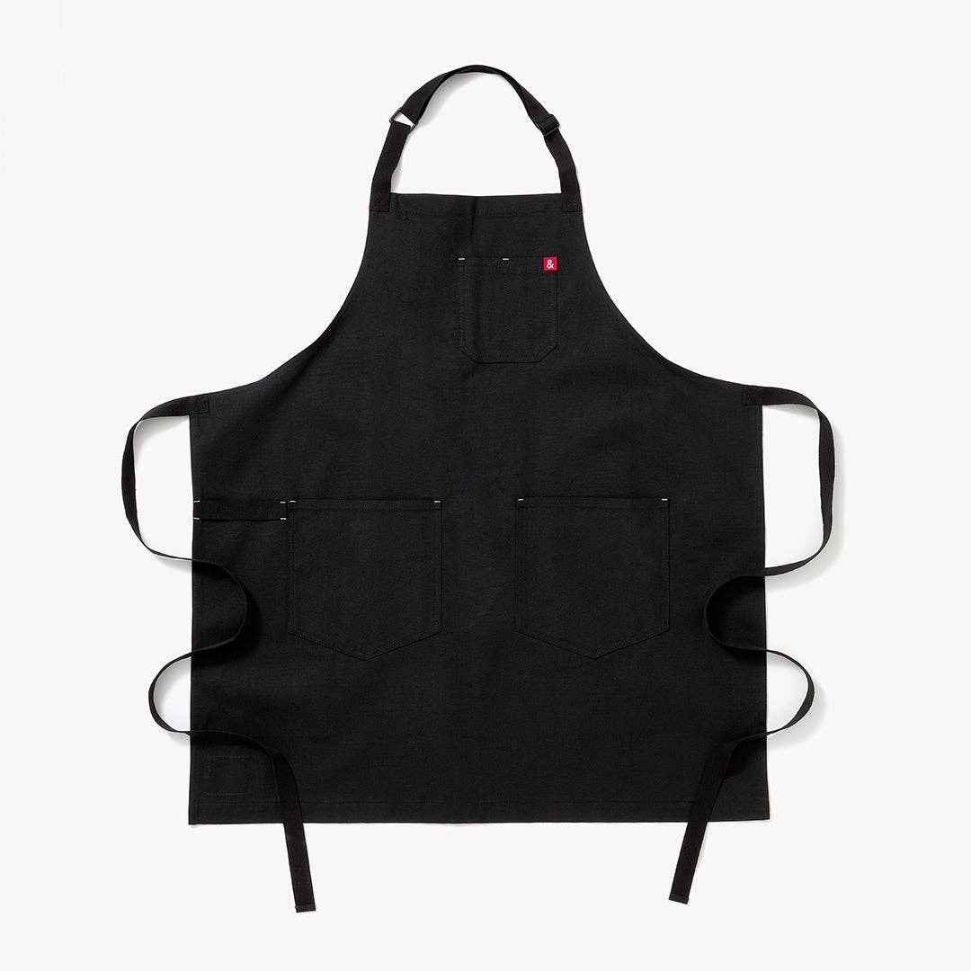 Hedley & Bennett The Essential Kitchen Apron - Caviar Black