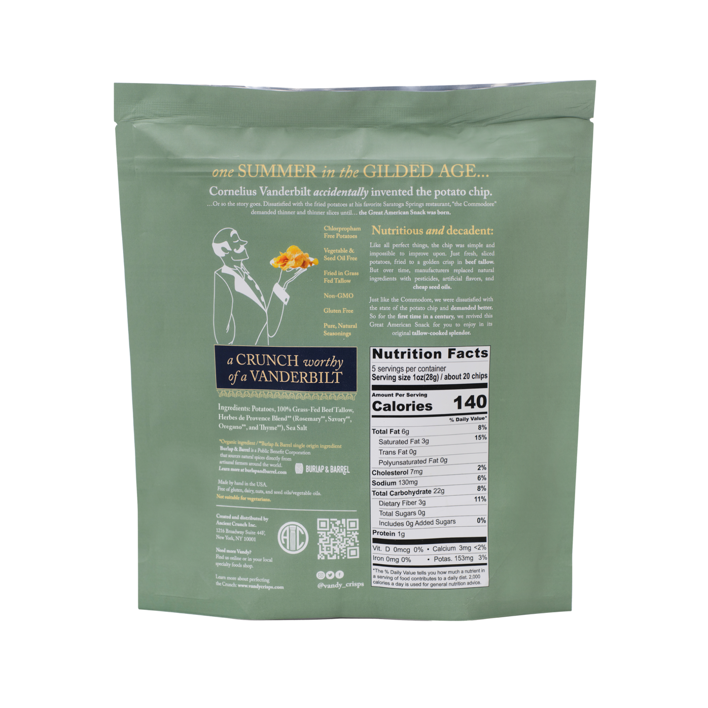 Vandy Crisps Herbes de Provence