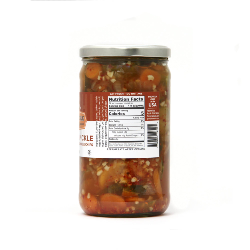 Pacific Pickle Works - Kimchi meets Pickle - Seoul Satisfying Thick Pickle Chips