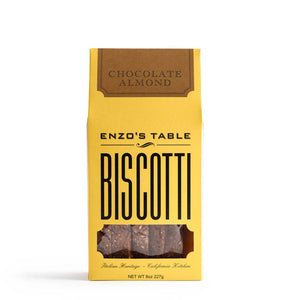 Enzo’s Table Chocolate Almond Biscotti, 8 Oz