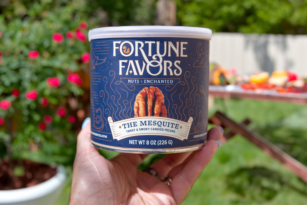 Fortune Favors The Mesquite Candied Pecans, 8 oz