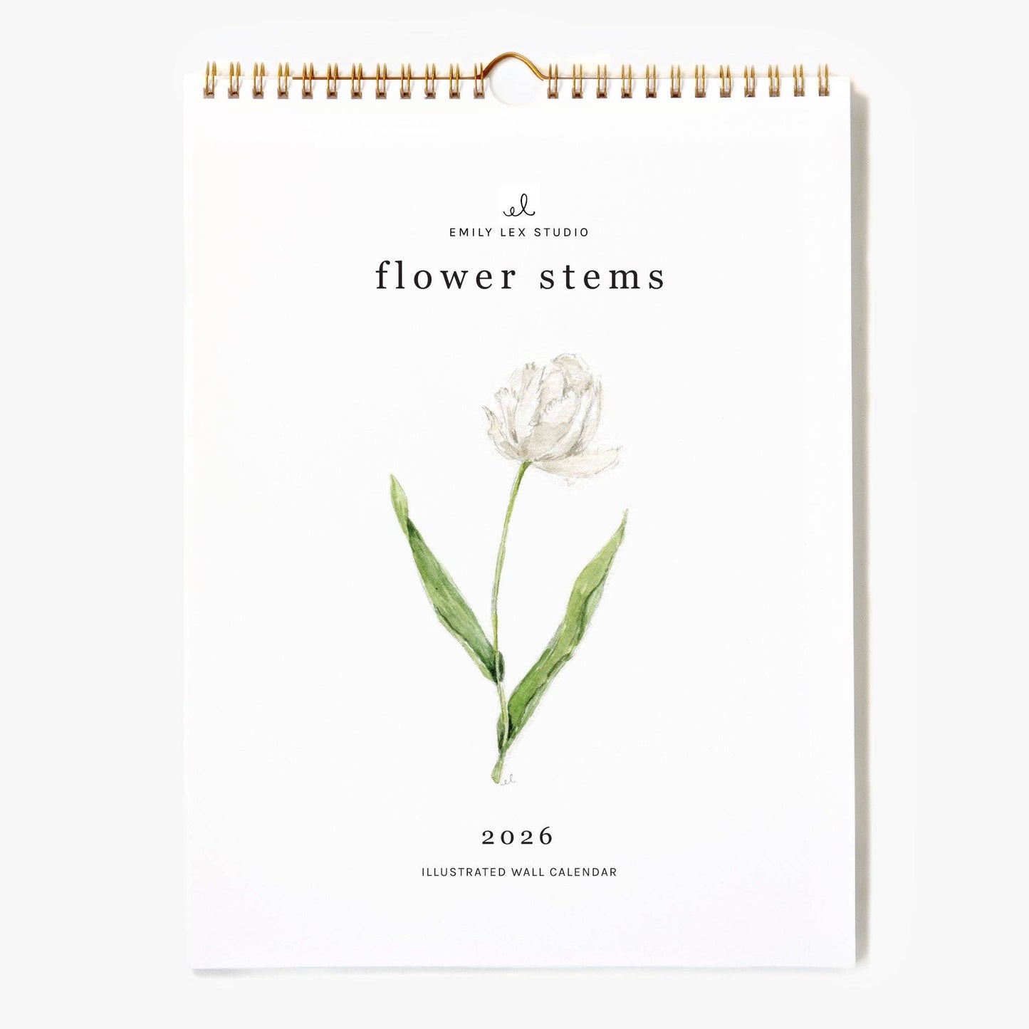 emily lex studio 2026 Flower Stems Calendar