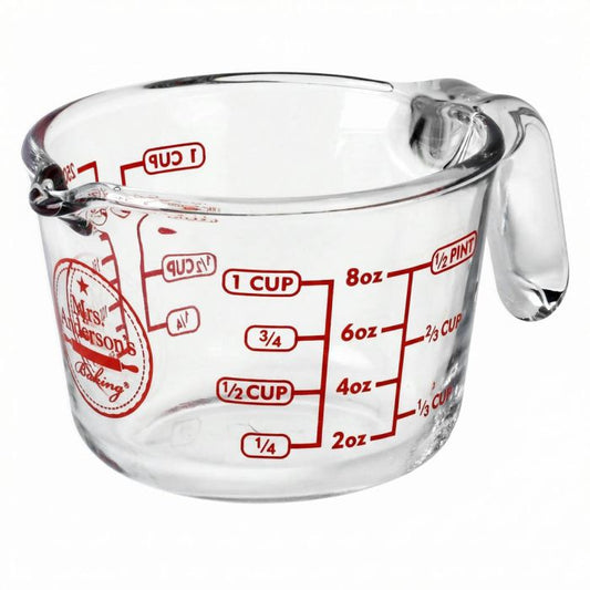 Mrs. Anderson Glass Measuring Cup