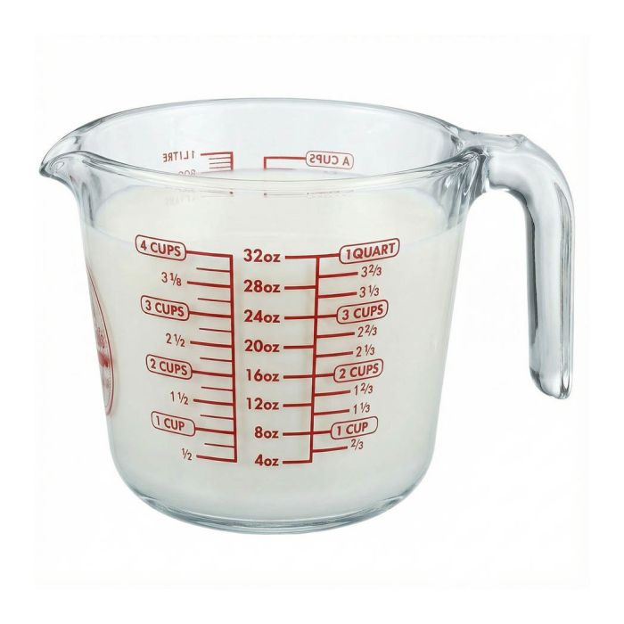 Mrs. Anderson Glass Measuring Cup