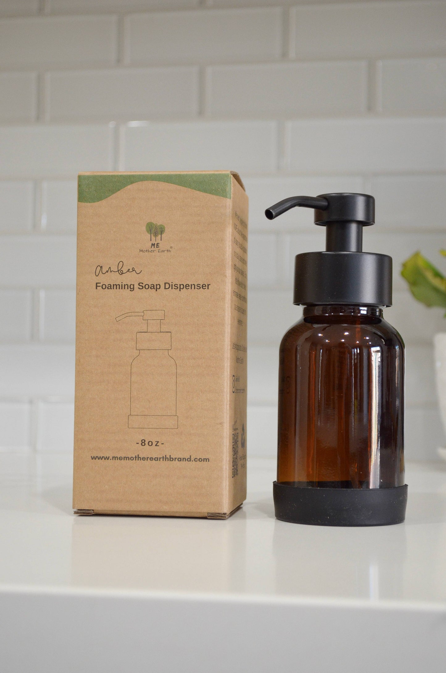 Me Mother Earth - Amber Foaming Soap Dispenser