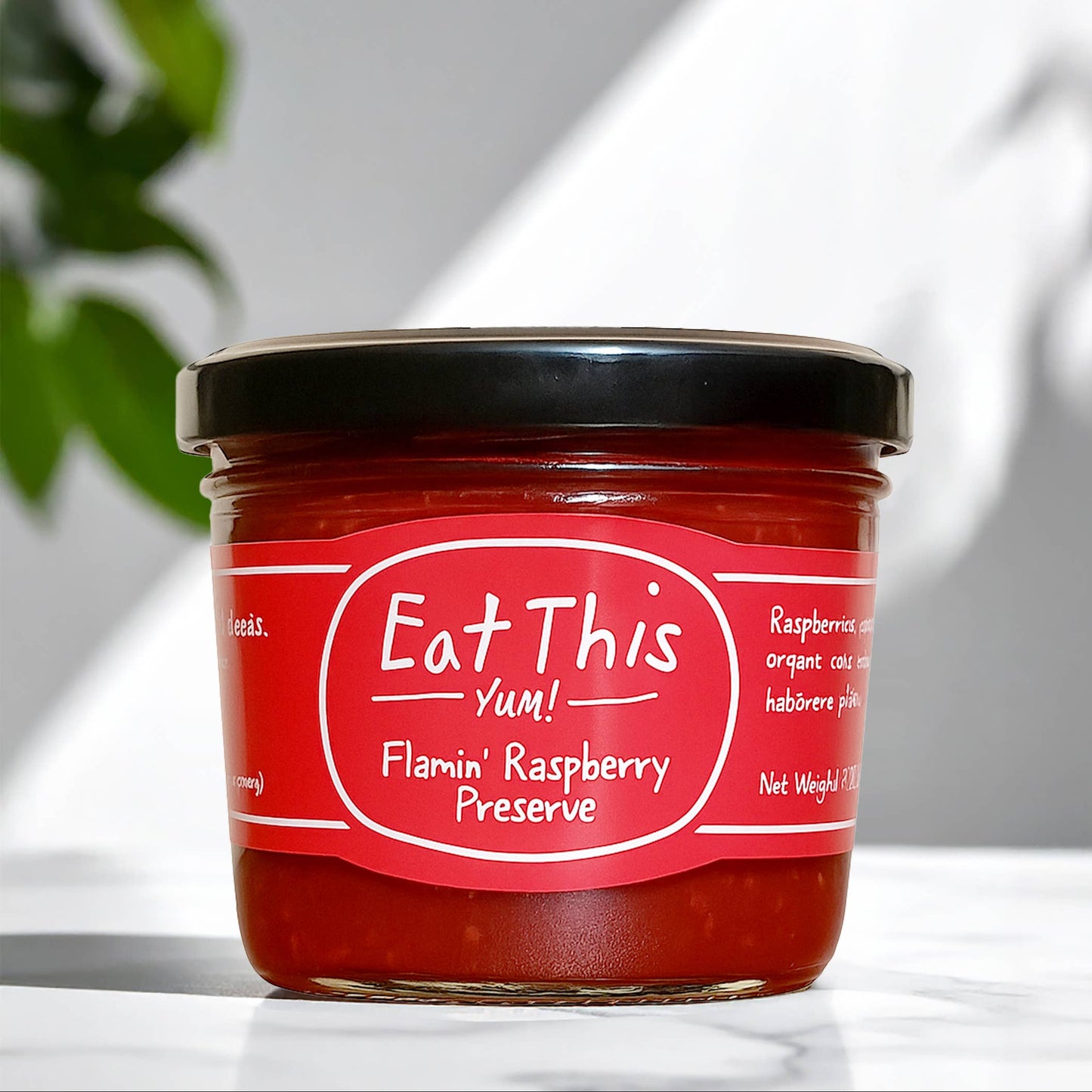 Eat This Yum -   Flamin' Raspberry Preserve