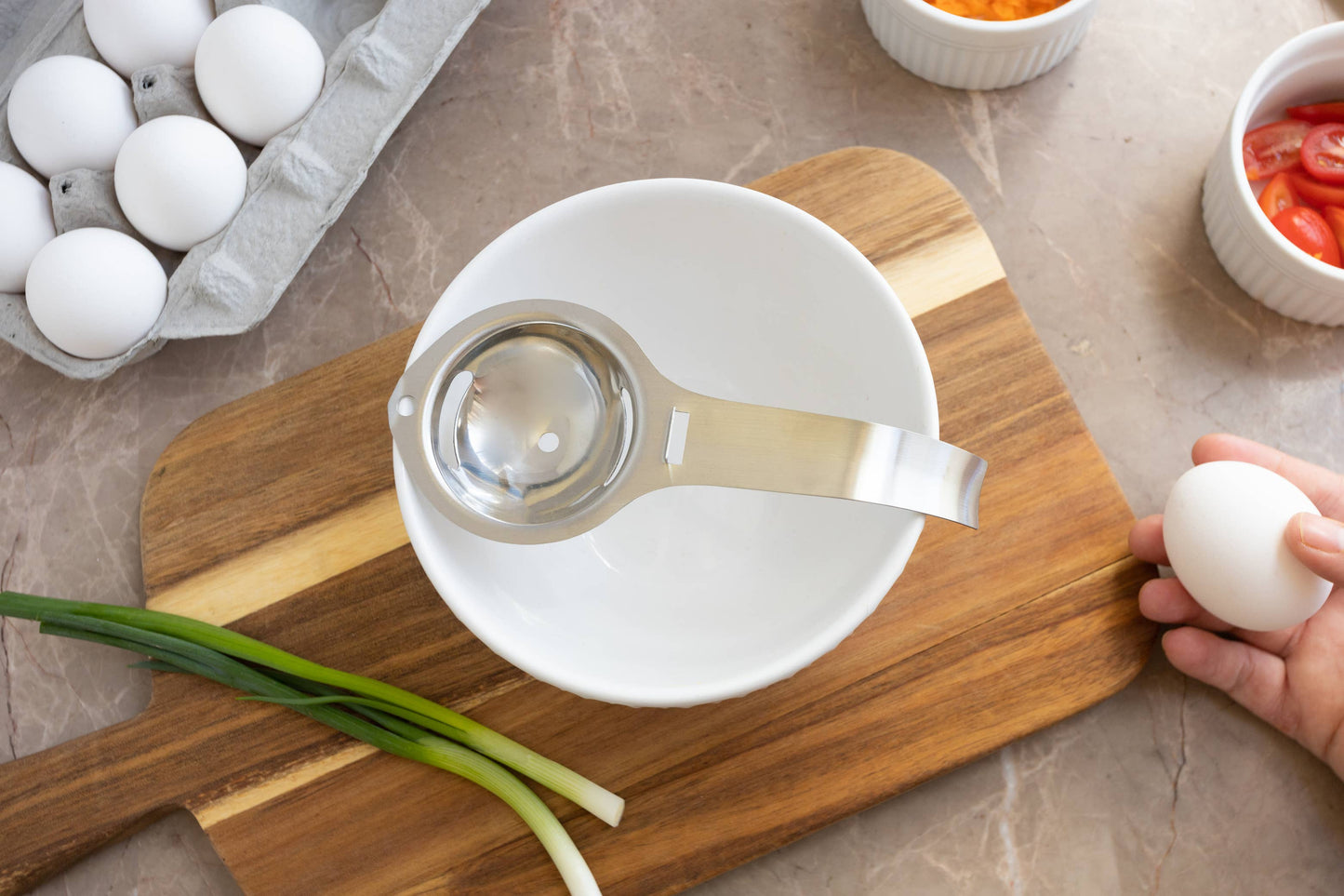 Stainless Steel Egg Yolk Separator