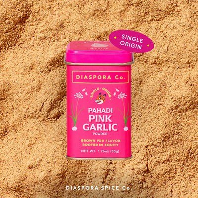 Diaspora Spice Pahadi Pink Garlic Powder, Single-Origin Spice