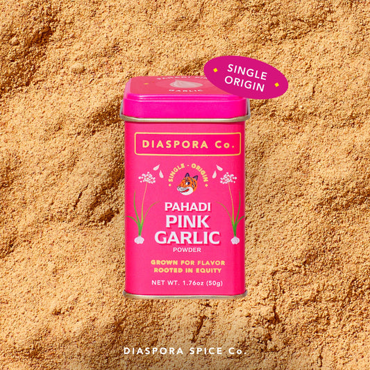 Diaspora Spice Pahadi Pink Garlic Powder, Single-Origin Spice