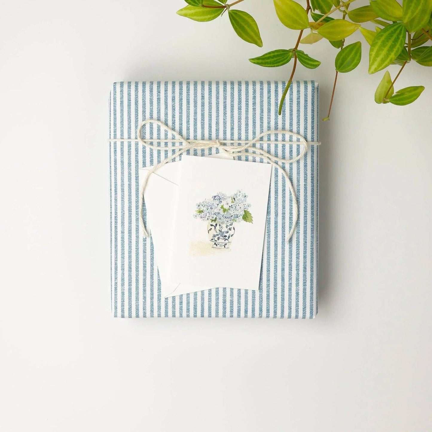 emily lex studio Hydrangea Bouquet Mini Notecard