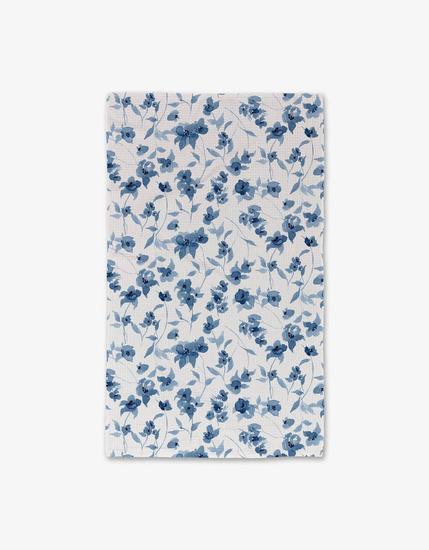 Geometry - Blue Floral Luxe Hand Towel