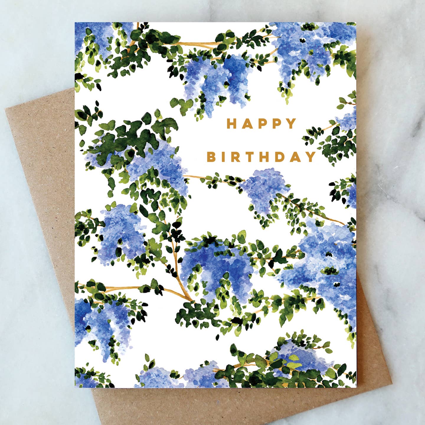 Abigail Jayne Design - Wisteria Birthday Greeting Card