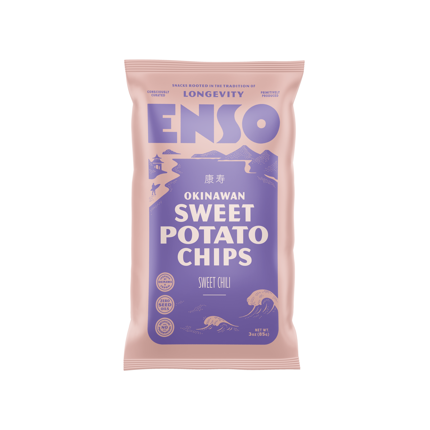 Okinawan Sweet Potato Chips, Sweet Chili