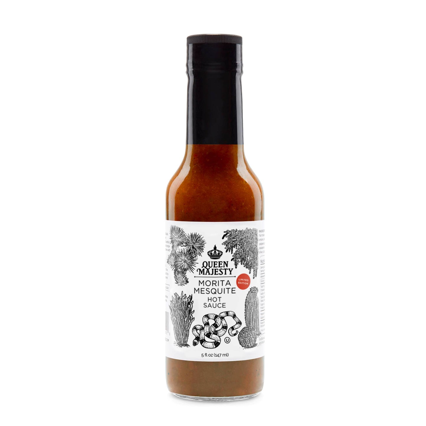 Queen Majesty Hot Sauce LIMITED EDITION Morita Mesquite Hot Sauce