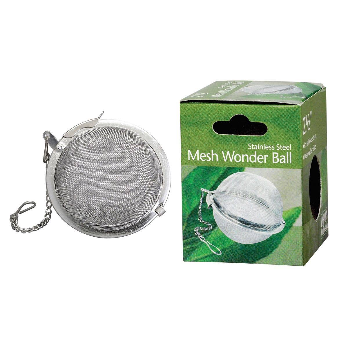 Mesh Ball Tea Infuser for Loose Leaf Tea, 2.5"