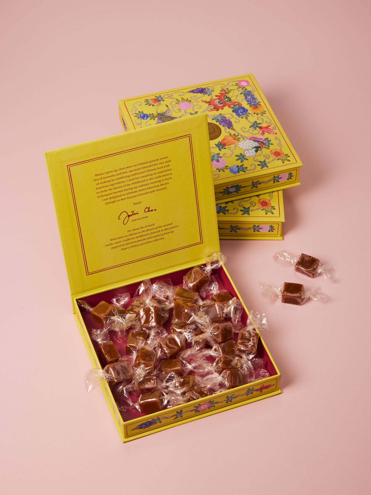 Le Bon Garcon Bitten Peach Caramels, 6 oz