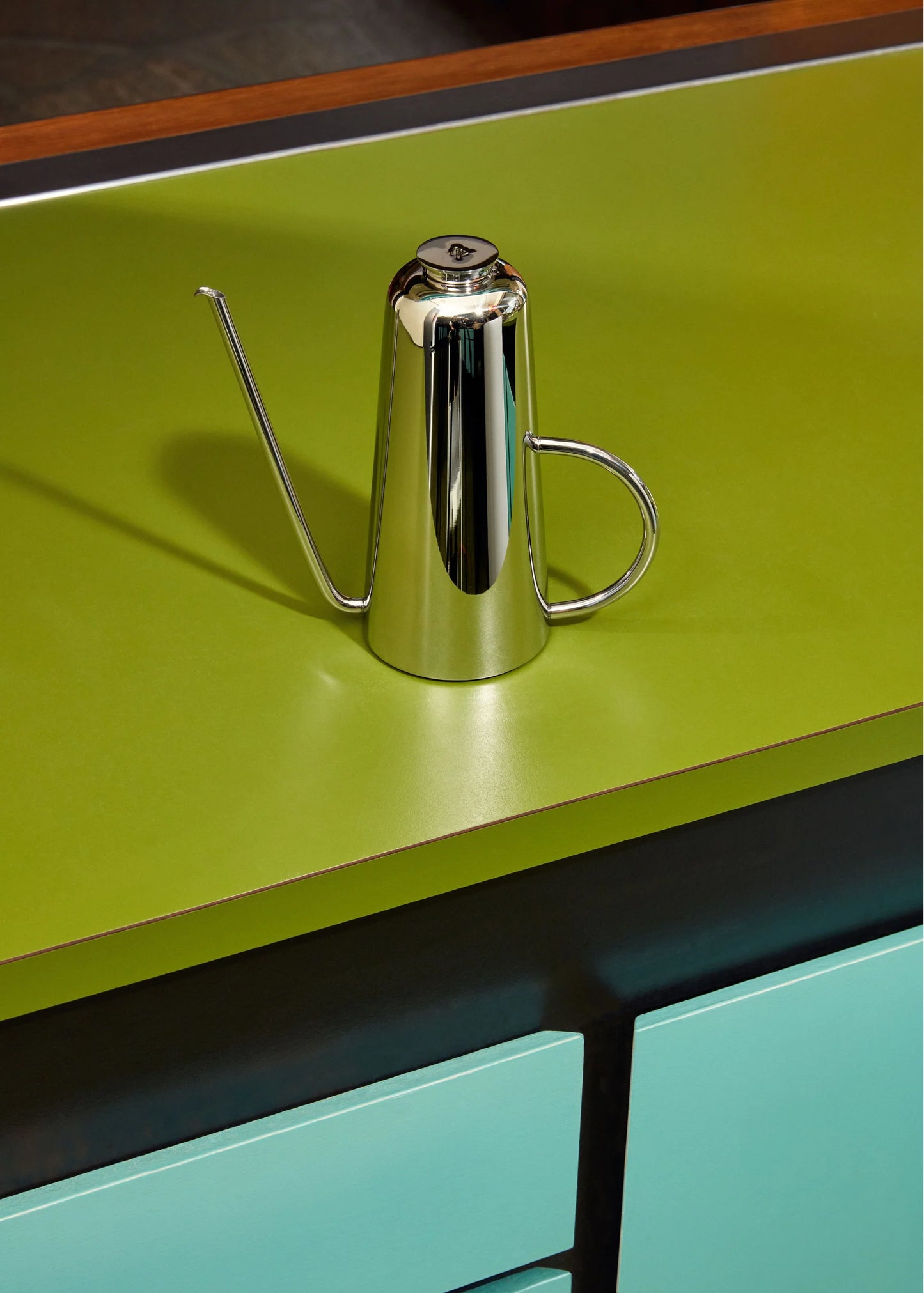 Holcomb Dripless Stainless Steel Oil Can