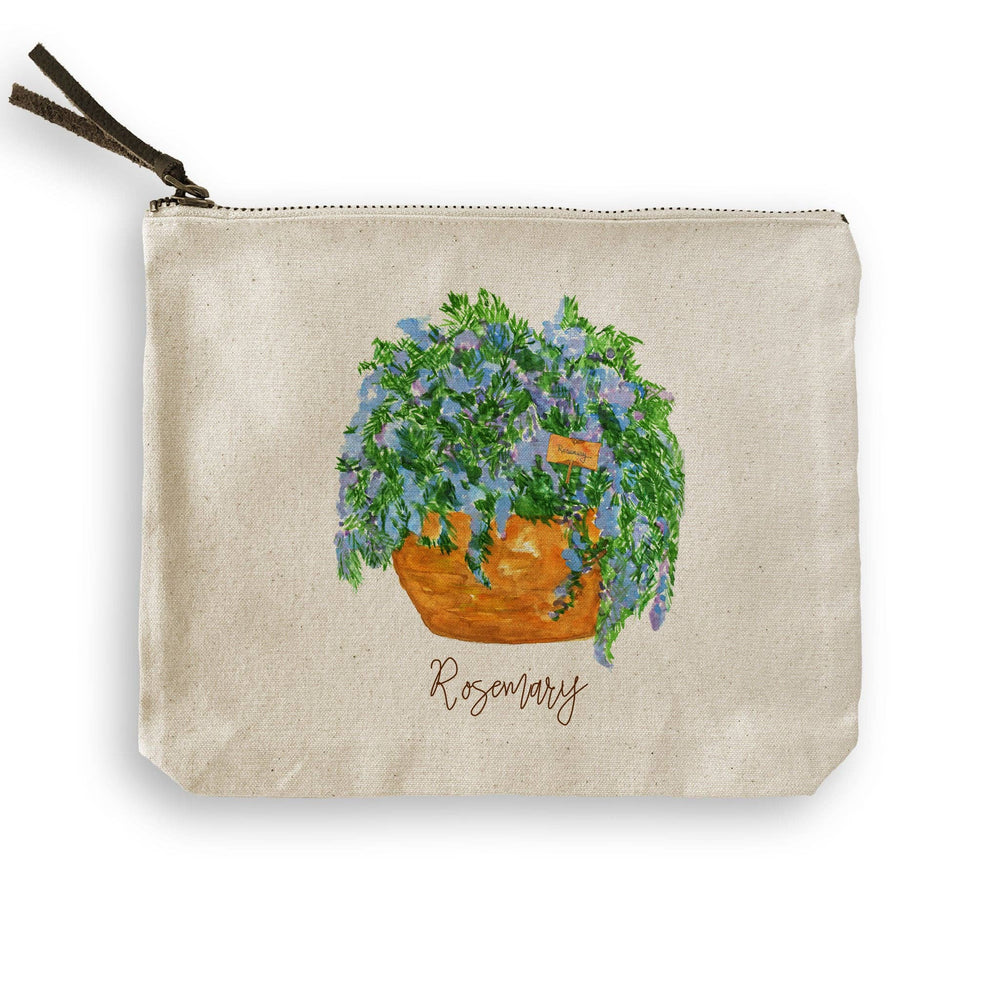 Flowering Rosemary Dishtowel