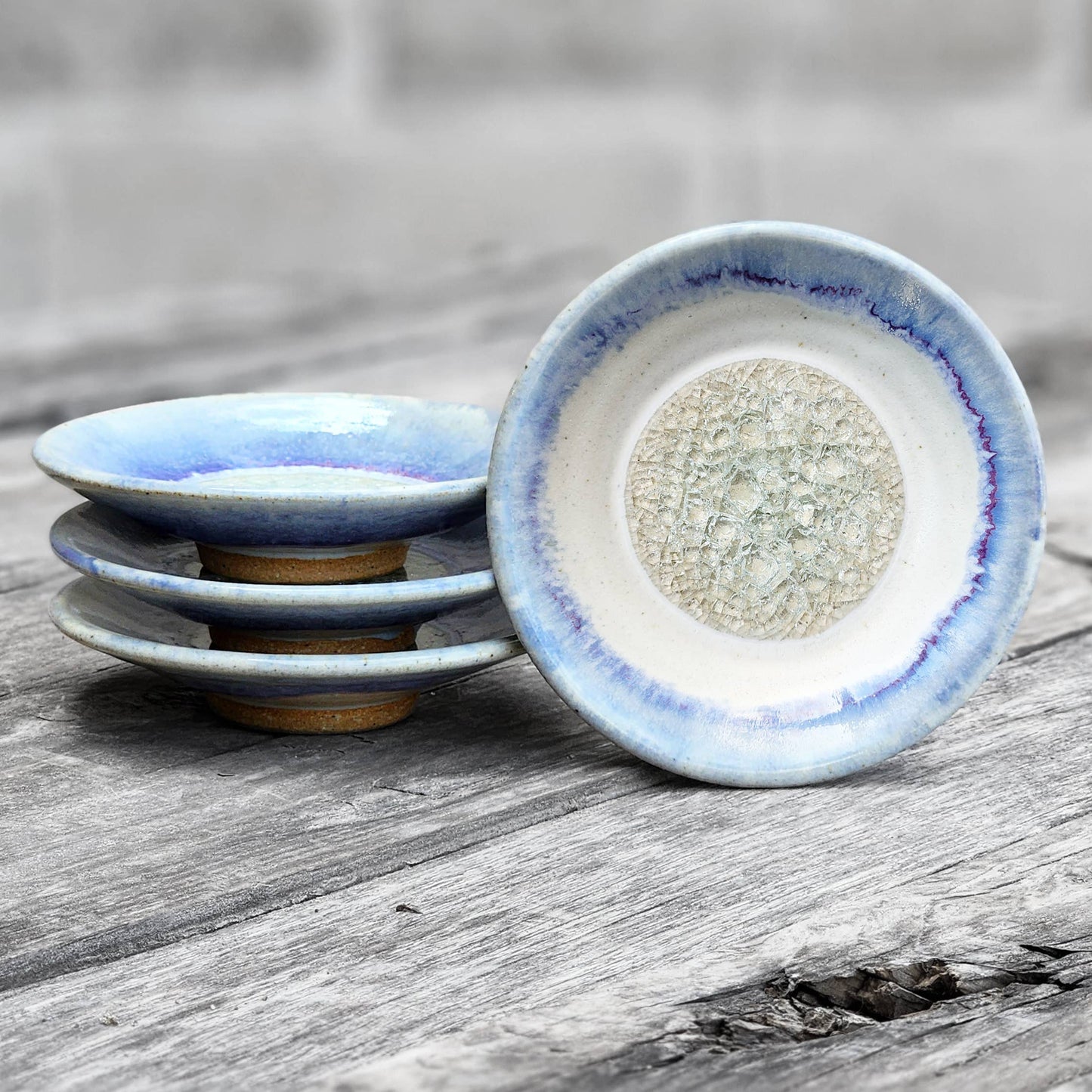 Ceramic Pottery Ring Dish/Wasabi Dipping Dish