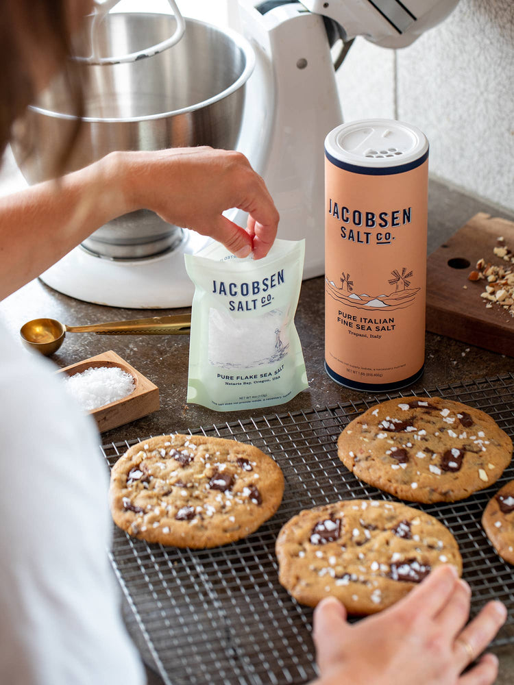 Jacobsen Salt Co. - Pure Flake Sea Salt - 4 oz bag