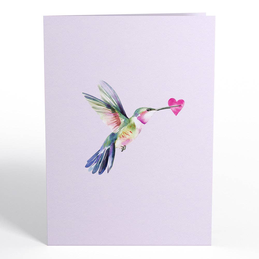 Lovepop Love in Bloom Hummingbird Pop-Up Card