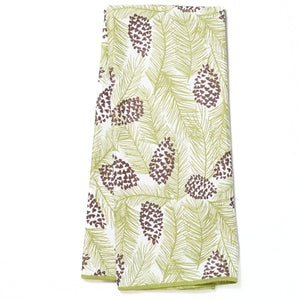 Once Again Home Anywhere Reversible Towel -  KN Greens Pine