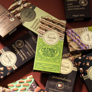 Venchi Pistachio Cremino Layered Chocolate Bar