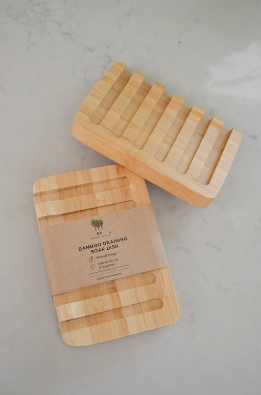 Me Mother Earth Bamboo Draining Soap Dish