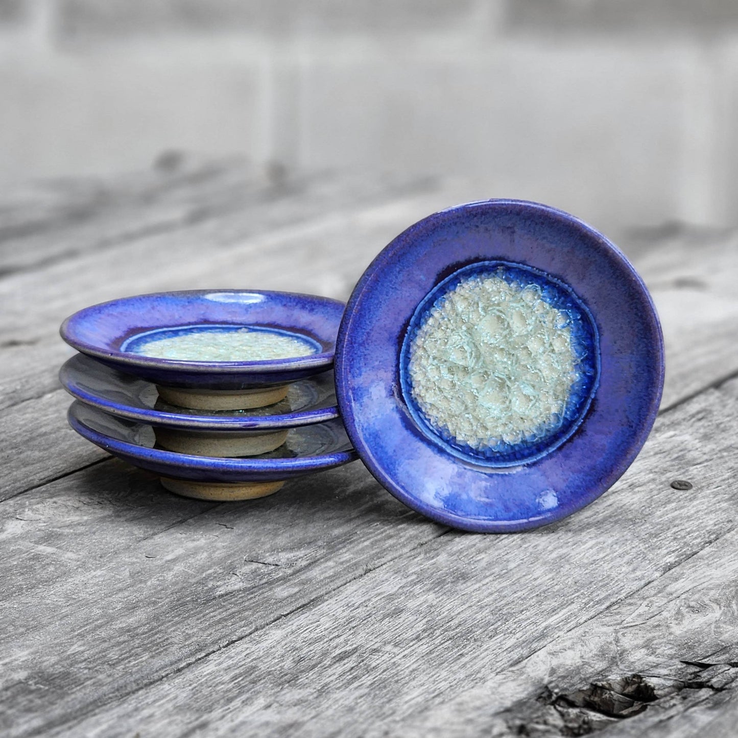 Ceramic Pottery Ring Dish/Wasabi Dipping Dish