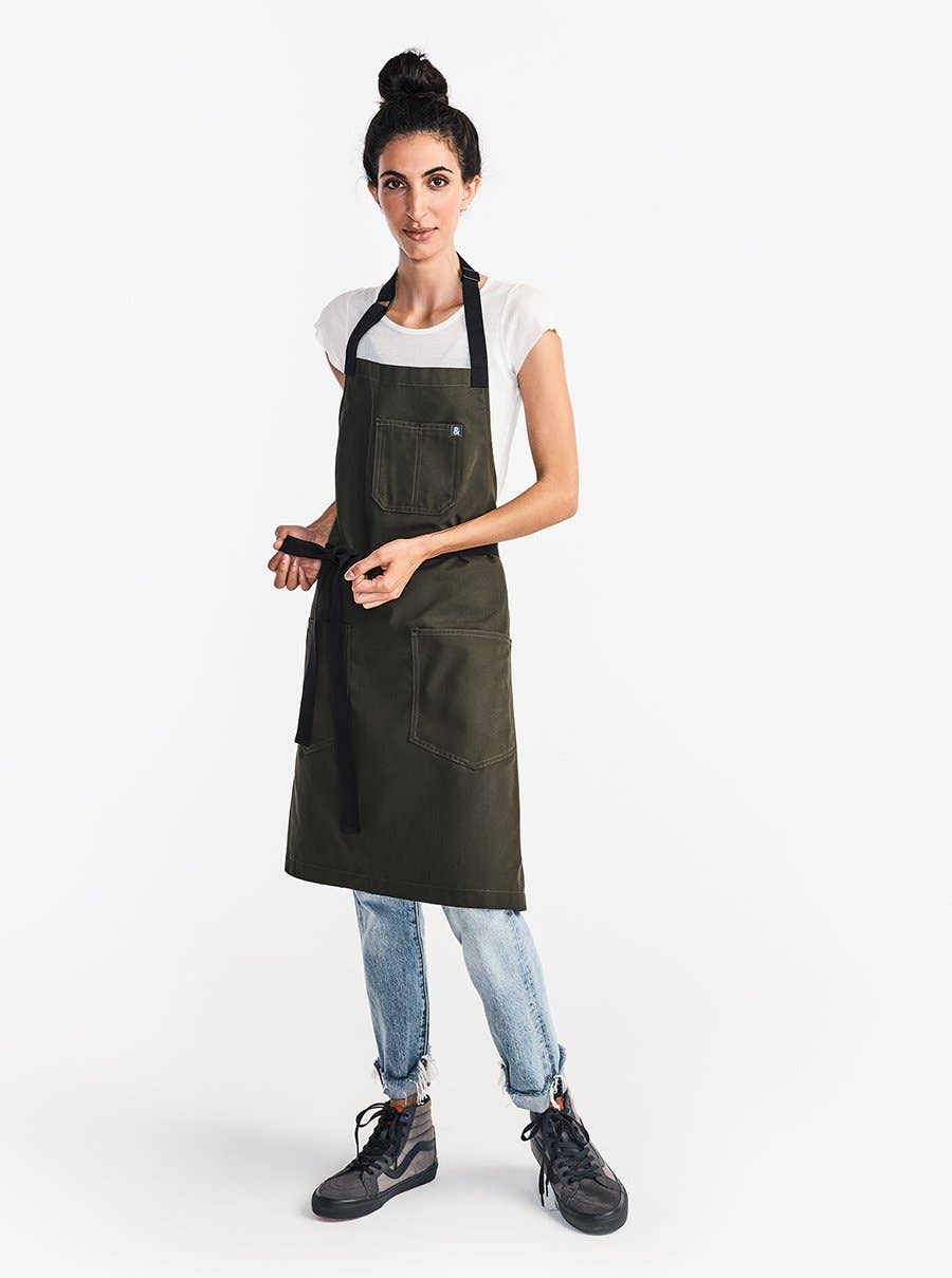 Hedley & Bennett The Essential Apron - Olive