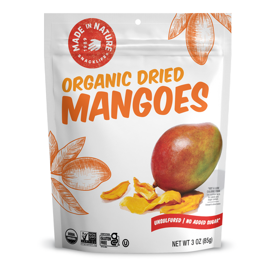 Made In Nature Dried Mangoes, 3oz