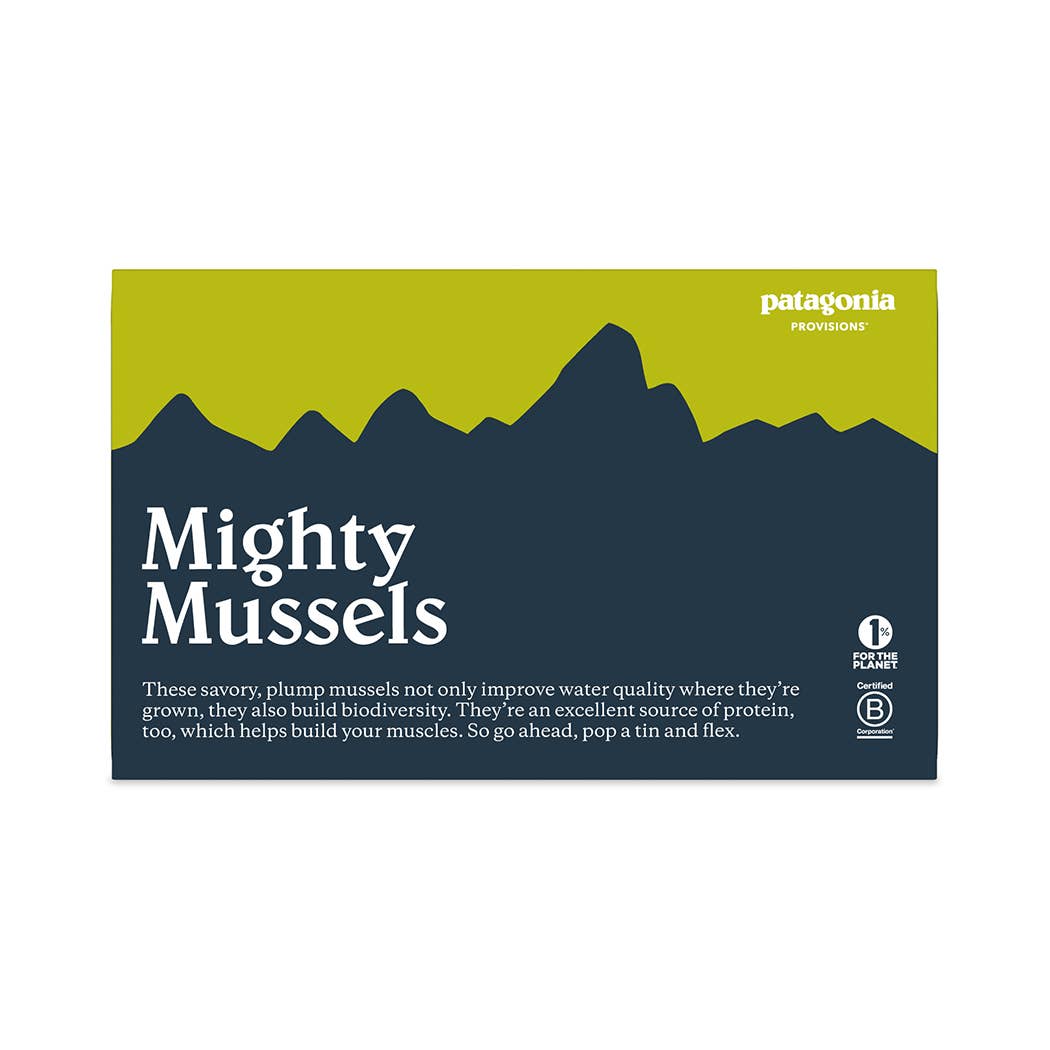 Patagonia Provisions Tinned Lemon Herb Mussels
