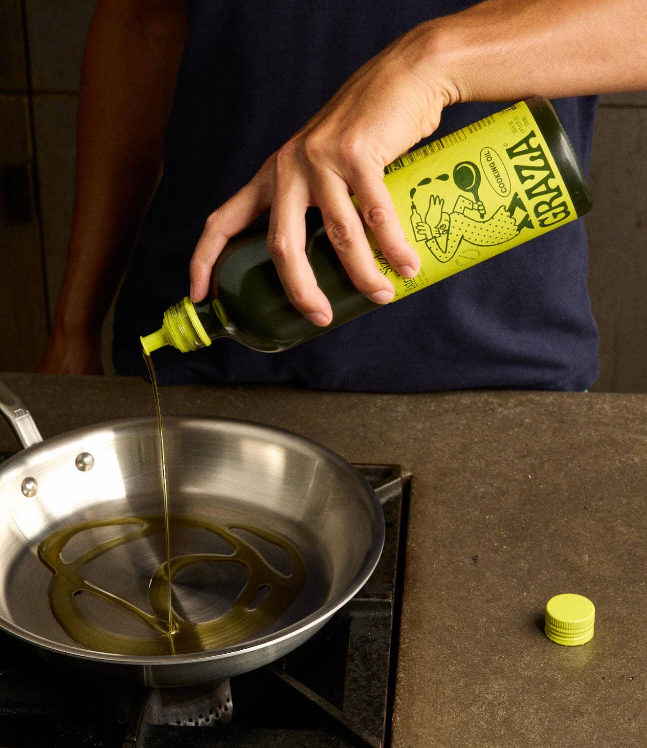 Graza "Sizzle" Glass Extra Virgin Olive Oil