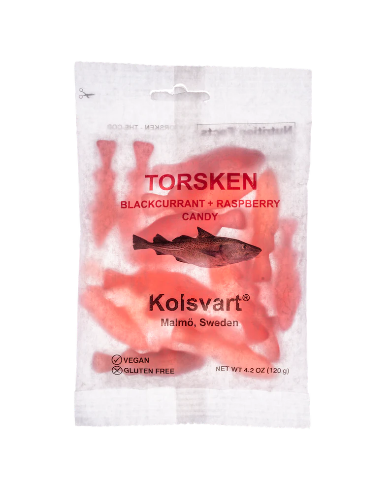 Raspberry and Blackcurrant Swedish Fish Mix