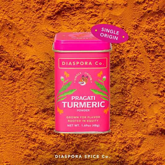 Diaspora Spice Pragati Turmeric Powder, Single-Origin Spice
