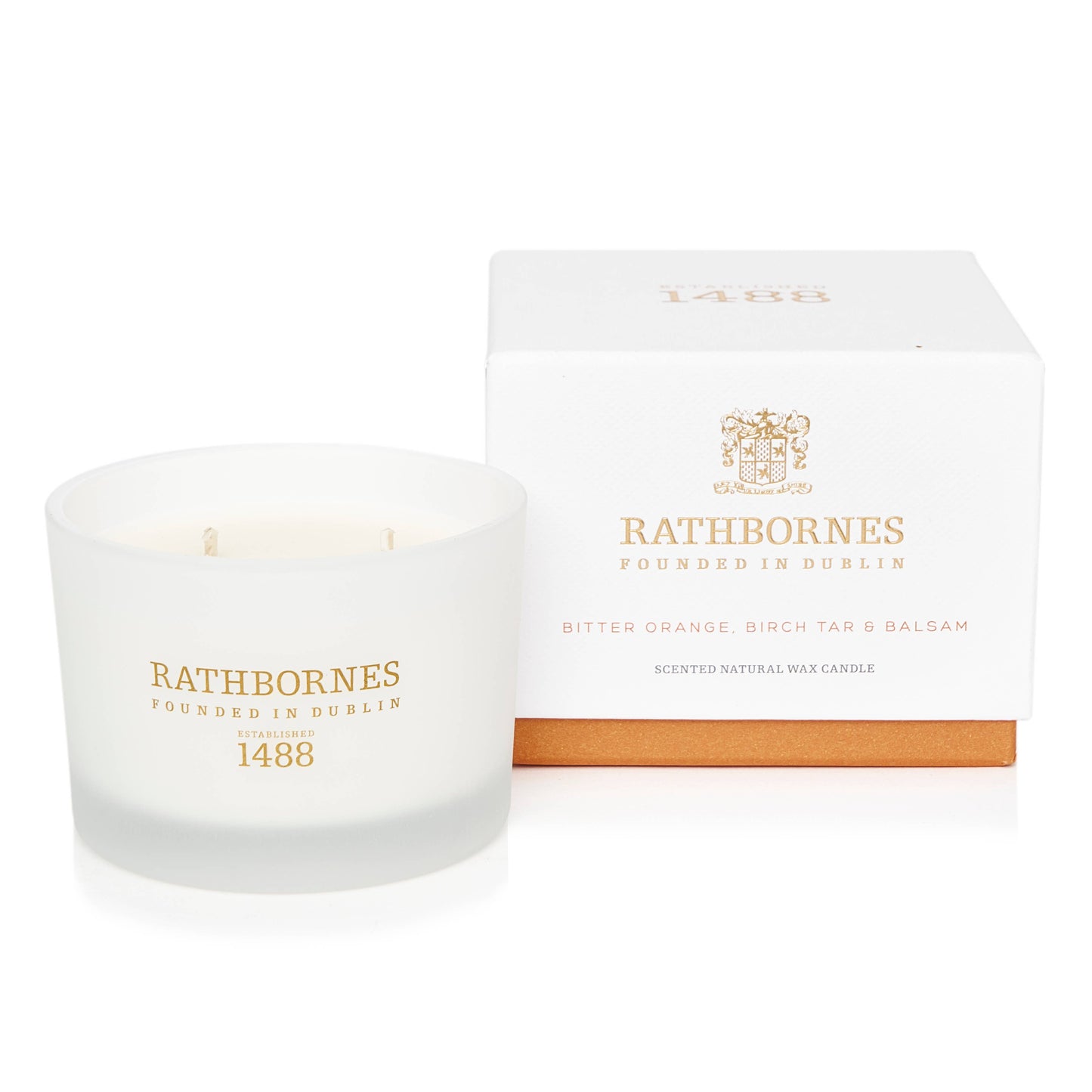 Rathbornes 1488 Bitter Orange, Birch Tar & Balsam Scented Classic Candle