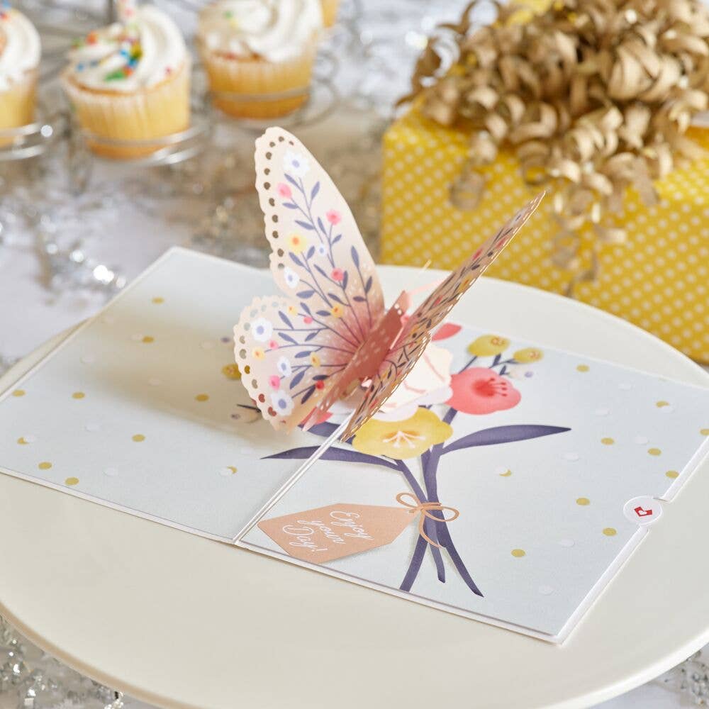 Lovepop Birthday Butterfly Pop-Up Card