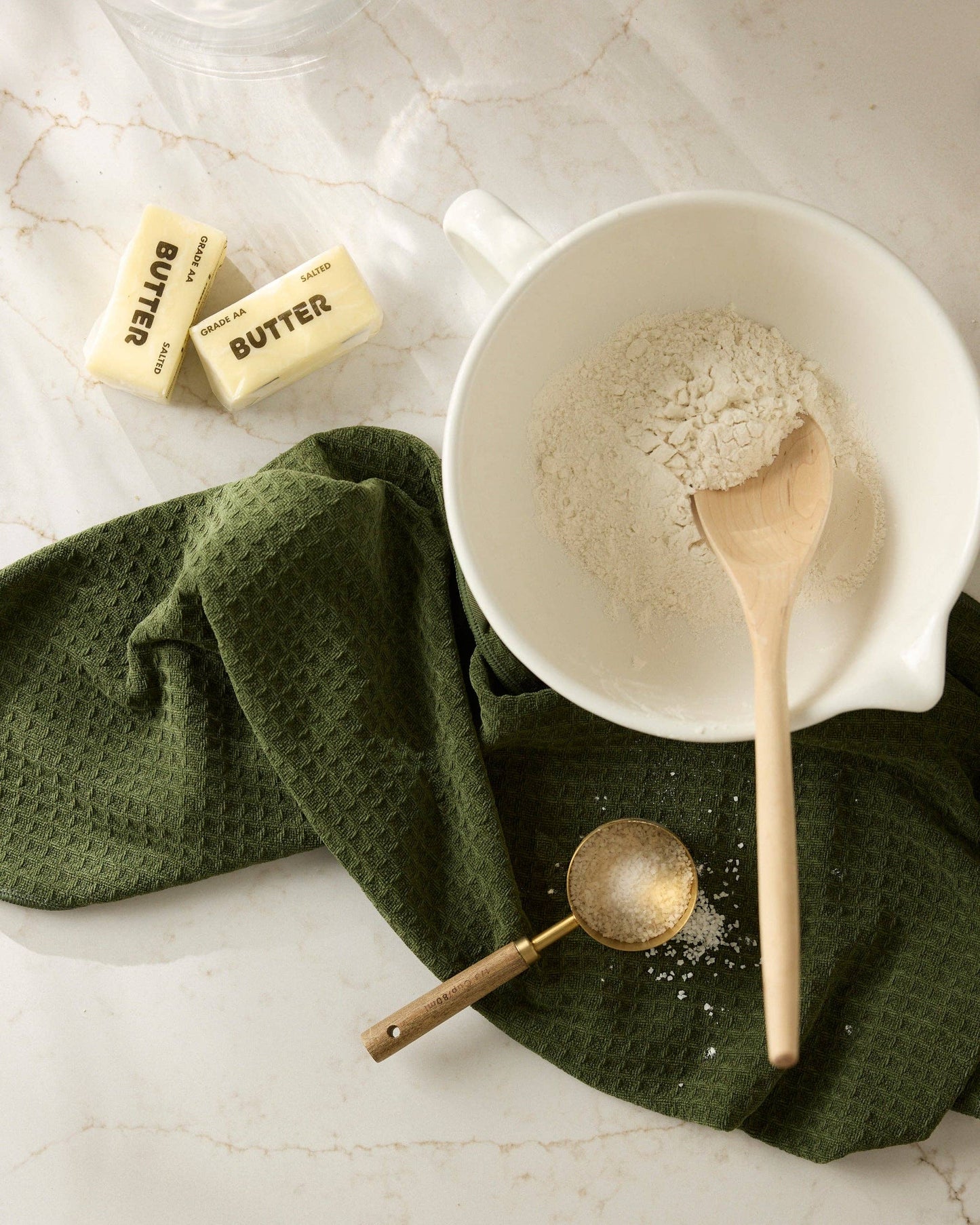 Geometry - Matcha Truffle Hand Towel