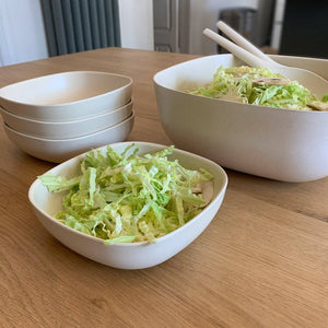 EKOBO - Large Salad Bowl - Off White: Off-White